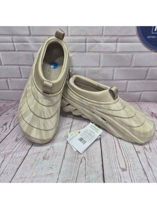 CROCS Other - Crocs Echo Storm Marble 210759-0LK Slip On Shoes Men's Size 10M/12W Bone ~ New